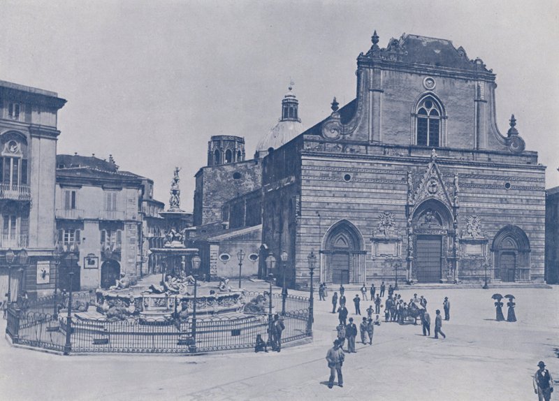 Italien: Messina, katedralen (s/v foto) av Italian Photographer