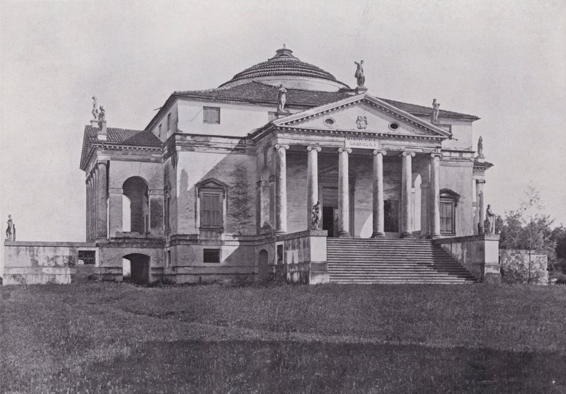 Italien: Palladios Villa Rotonda, nära Vicenza (s/v foto) av Italian Photographer