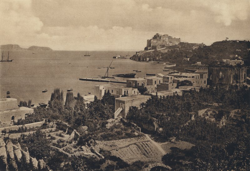 Neapel: Baia, Panorama Col Castello (s/v foto) av Italian Photographer