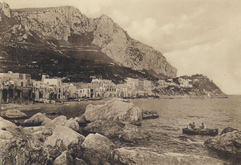 Neapel: Capri, Marina Grande (s/v foto) av Italian Photographer