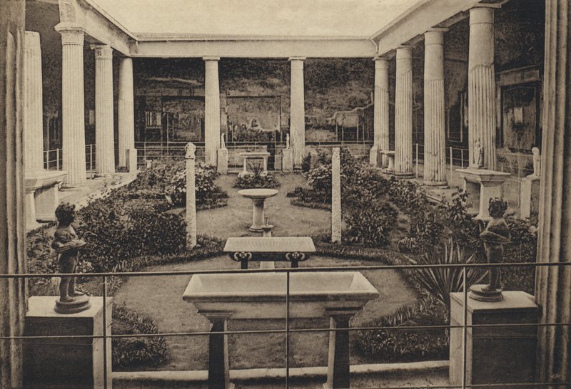 Neapel: Pompeji, Casa Dei Vetti (s/v foto) av Italian Photographer