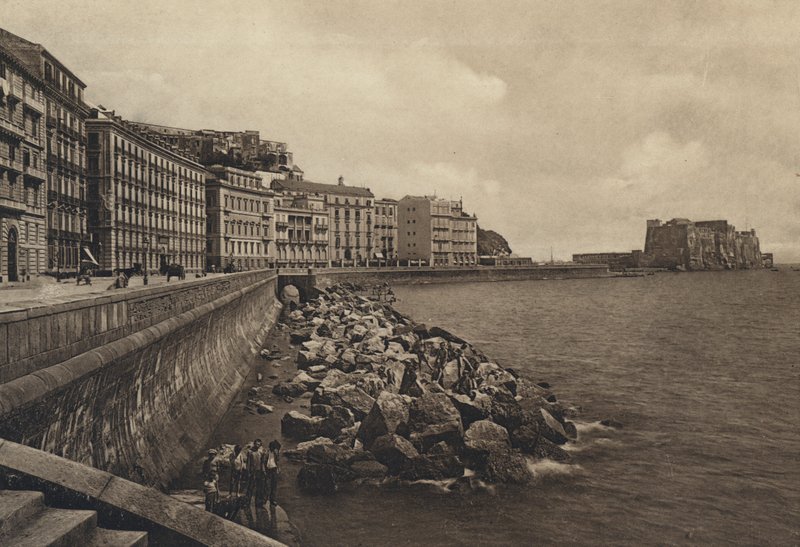 Neapel: Via Caracciolo och Castello Dell