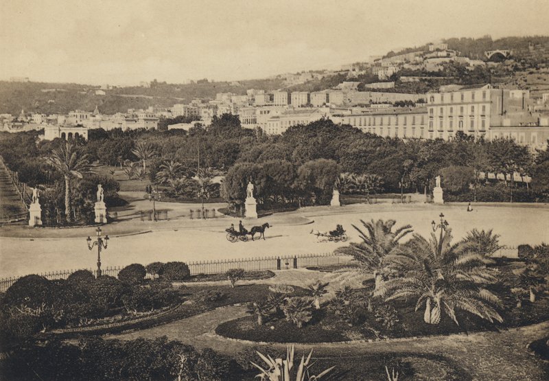 Neapel: Villa Nazionale (s/v foto) av Italian Photographer