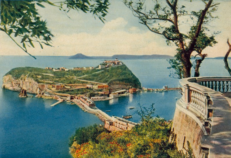 Napoli / Neapel: Nisida (foto i färg) av Italian Photographer