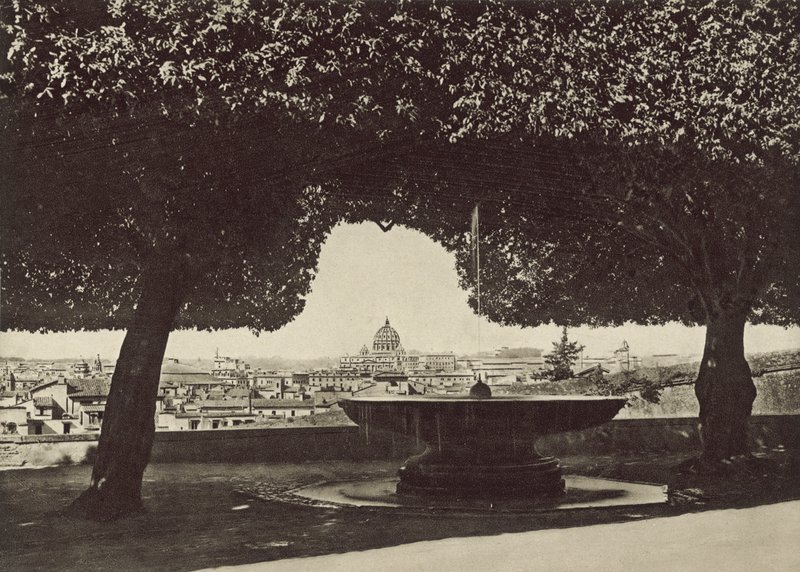Panorama sett från Frankrikes akademi av Italian Photographer