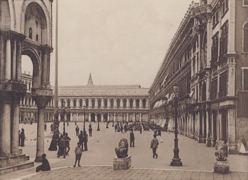 Piazza S Marco Dai Leoncini (s/v foto) av Italian Photographer