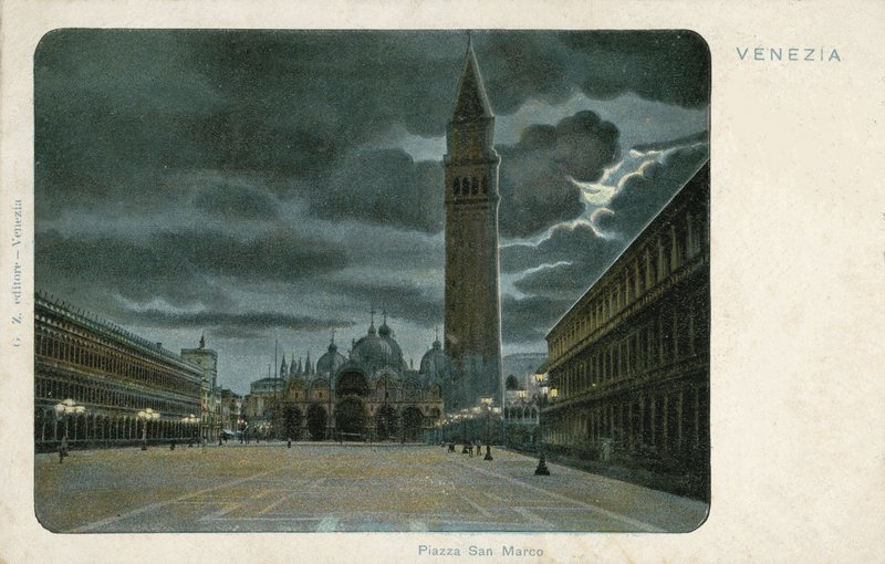 Piazza San Marco, Venedig (färgfoto) av Italian Photographer