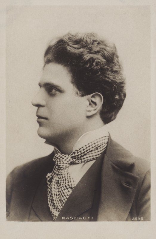 Pietro Mascagni, italiensk kompositör av Italian Photographer