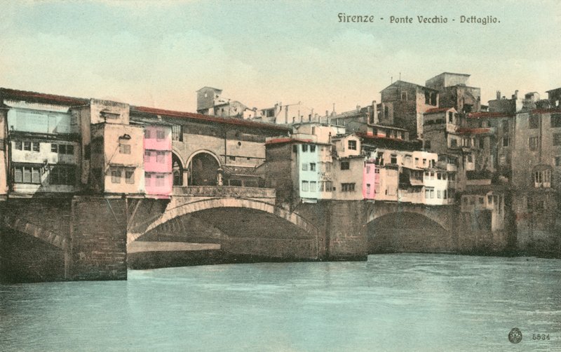 Ponte Vecchio, Florens, Italien av Italian Photographer