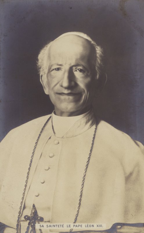 Påven Leo XIII av Italian Photographer