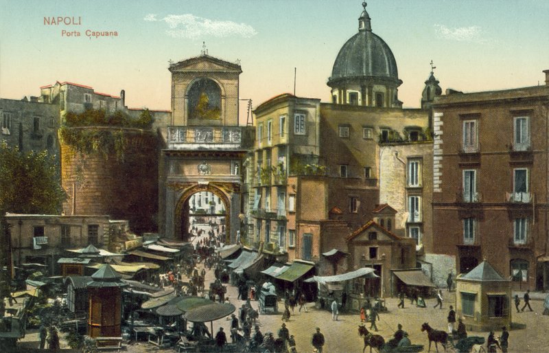 Porta Capuana, Neapel av Italian Photographer