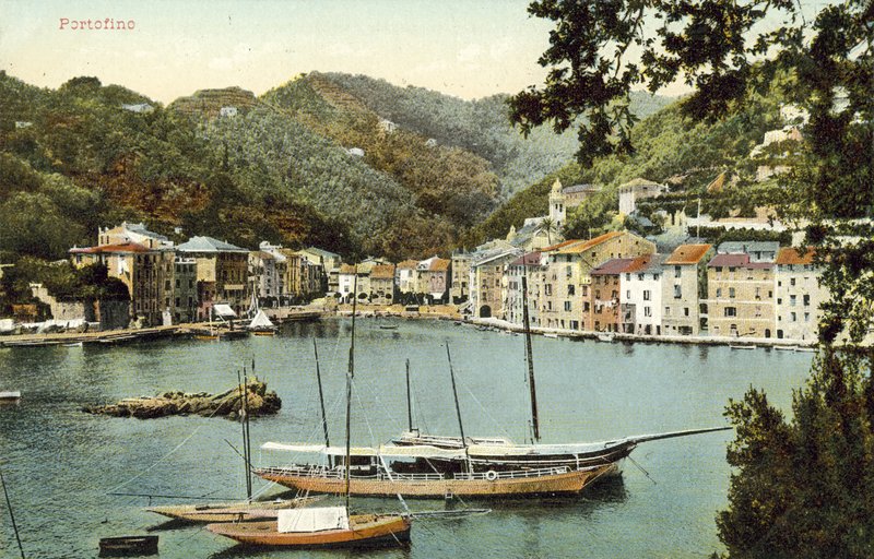 Portofino, Italien (färgfoto) av Italian Photographer