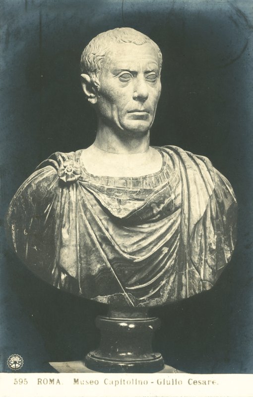 Rom, Capitoline Museum, Byst, Julius Caesar av Italian Photographer