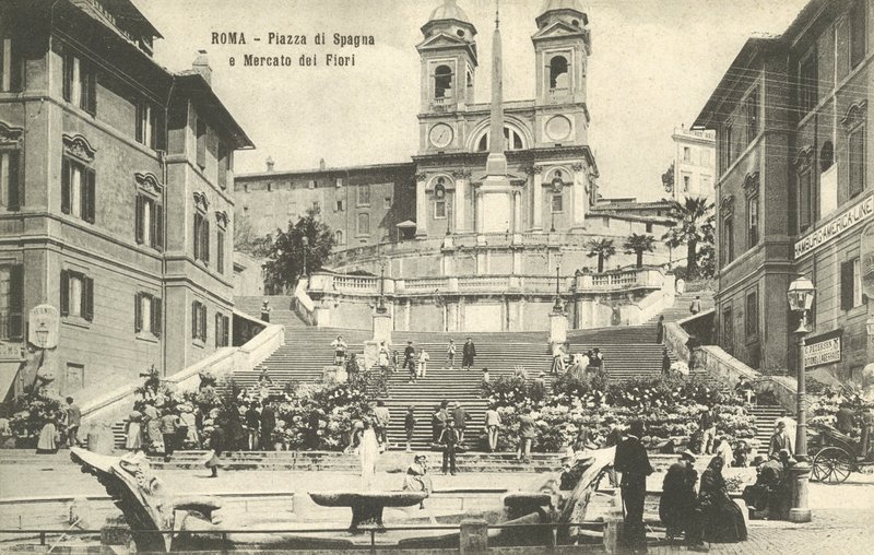 Rom, Italien, Spanska trappan av Italian Photographer