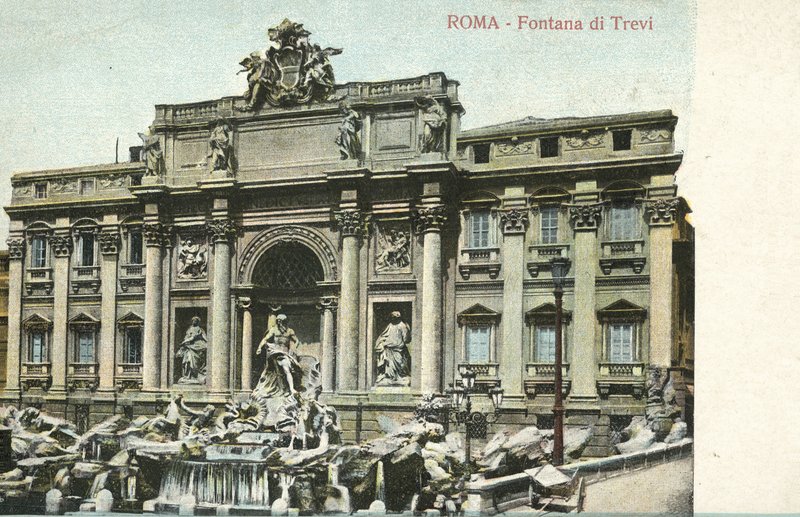Rom, Italien, Fontana di Trevi av Italian Photographer