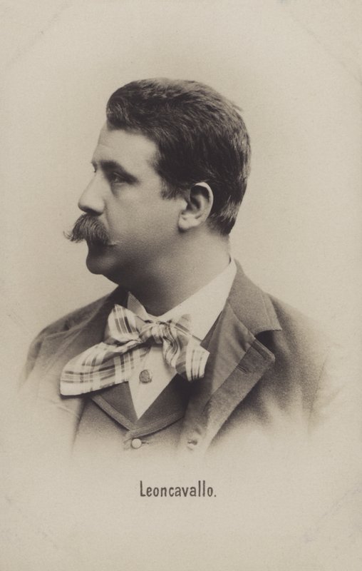 Ruggero Leoncavallo, italiensk kompositör av Italian Photographer