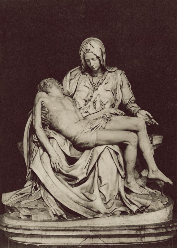 Peterskyrkan i Vatikanen, Pietan (Michelangelo) av Italian Photographer
