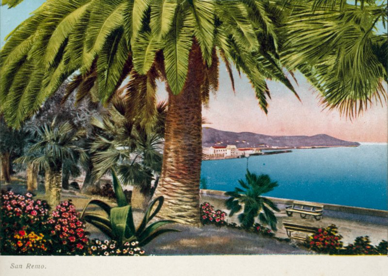 San Remo (färglagd bild) av Italian Photographer