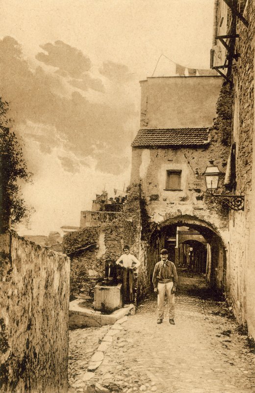 Sanremo, Gamla stan, Porta Candelieri (s/v foto) av Italian Photographer