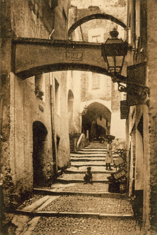 Sanremo, Gamla stan, Via Santa Brigida (s/v foto) av Italian Photographer