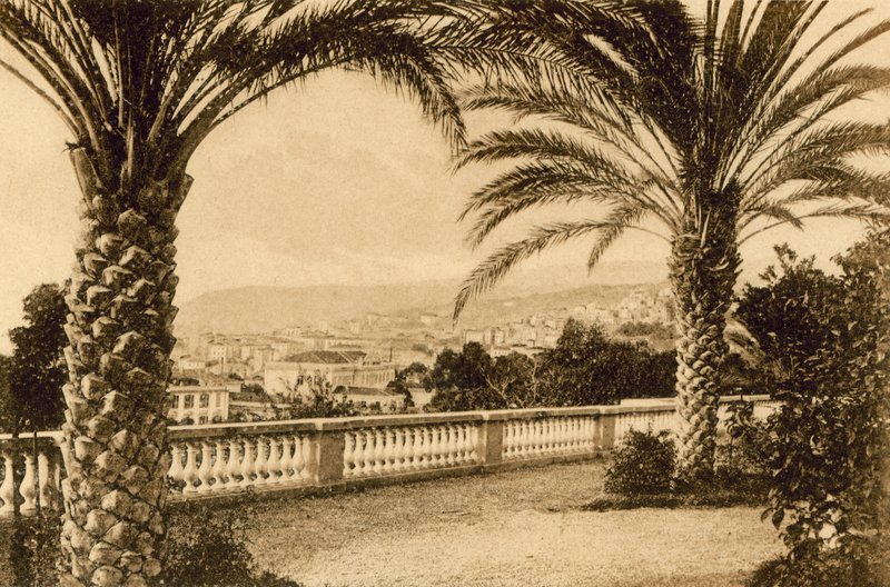 San Remo, From the Palm (s/v foto) av Italian Photographer