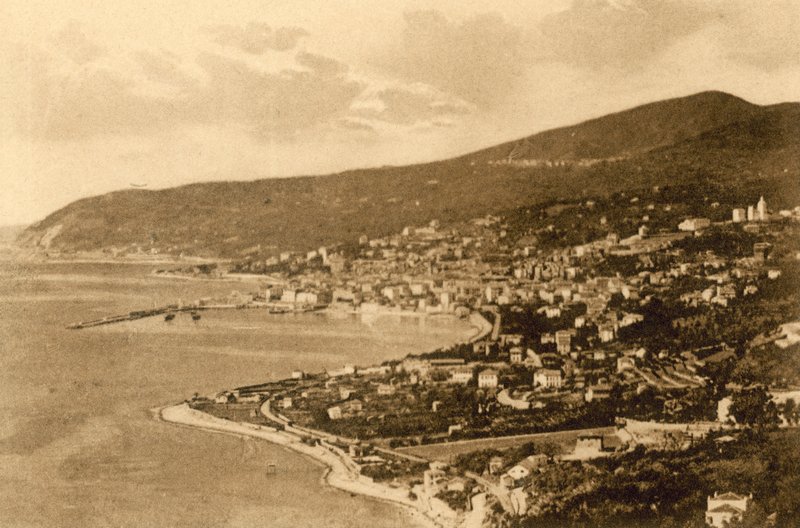 San Remo, Panorama från Poggio (s/v foto) av Italian Photographer