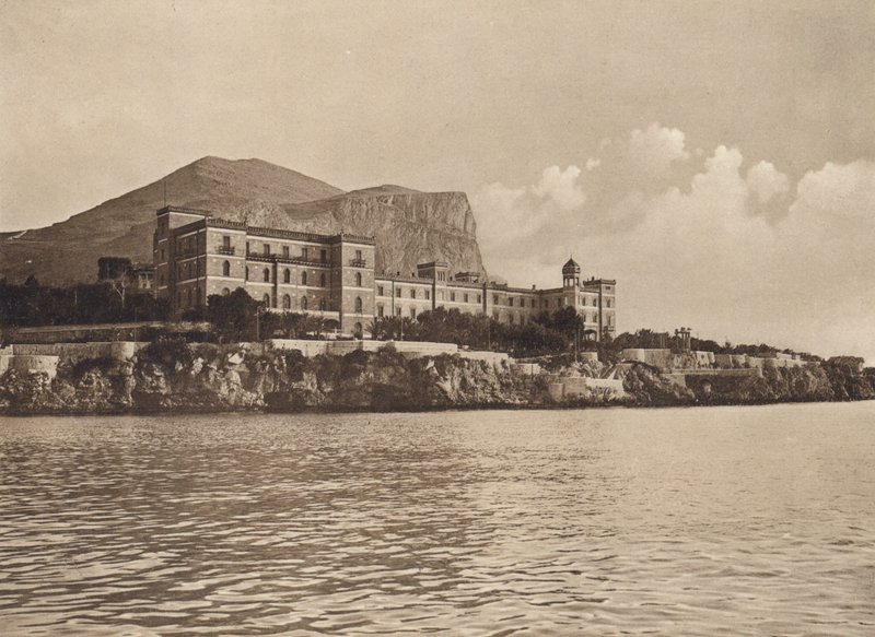 Sicilien / Sicilien: Villa Igea (svartvitt foto) av Italian Photographer