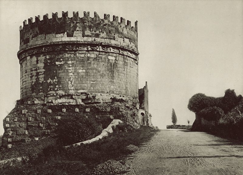 Caecilia Metellas grav av Italian Photographer