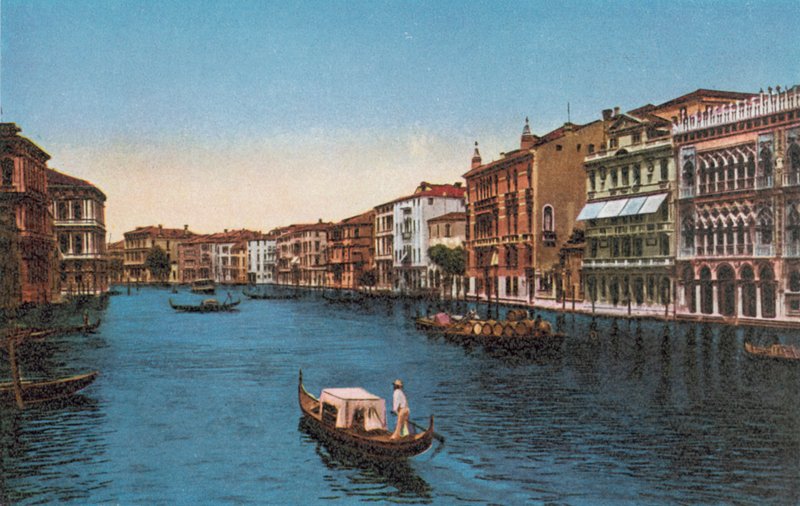 Venedig/Venice: Canal Grande vid Ca