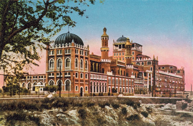 Venezia/Venedig: Lido, Hotel Excelsior (färgfoto) av Italian Photographer