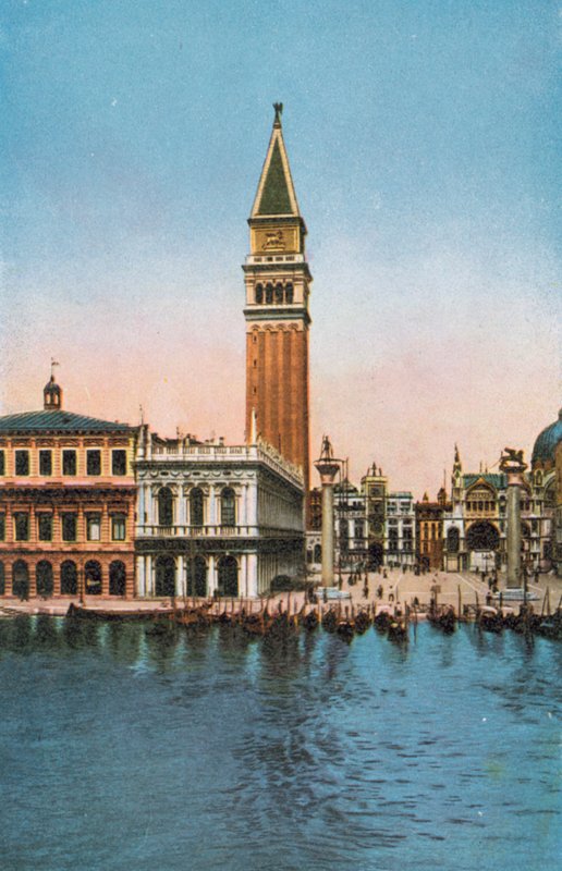 Venedig/Venice: Piazzetta s Marco dal Mare (foto i färg) av Italian Photographer