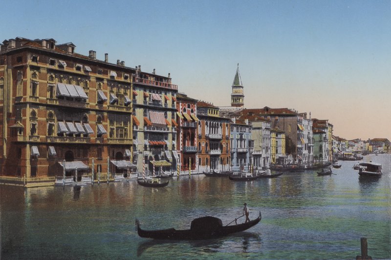 Venedig, Canal Grande, Hotel Escape av Italian Photographer