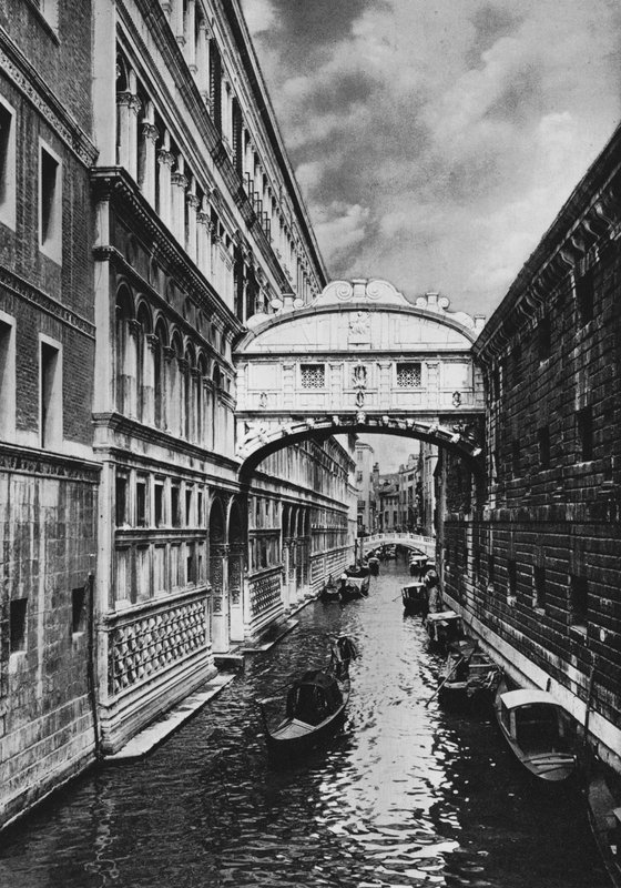 Venedig, Suckarnas bro (s/v foto) av Italian Photographer