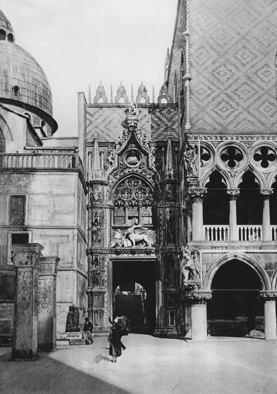 Venedig, Porta della Carta (s/v foto) av Italian Photographer