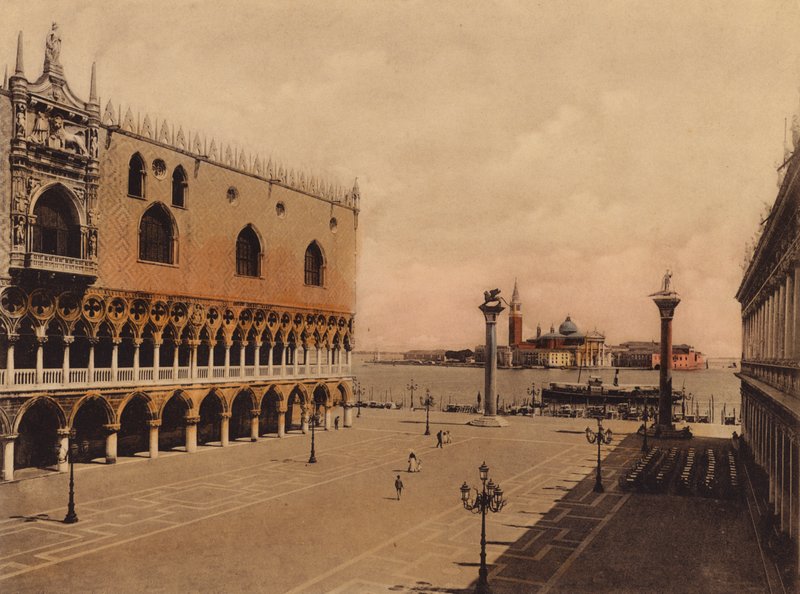 Venezia / Venedig: Piazzetta (foto i färg) av Italian Photographer