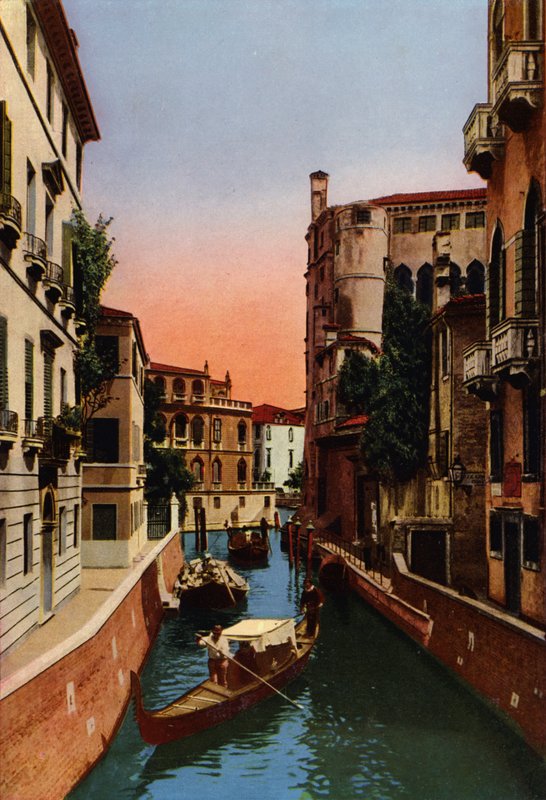 Venedig / Venedig: Rio delle Meravegie (foto i färg) av Italian Photographer