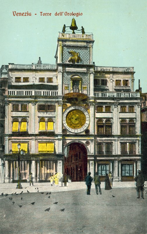 Venedig, Italien, Torre Dell Orologio av Italian Photographer
