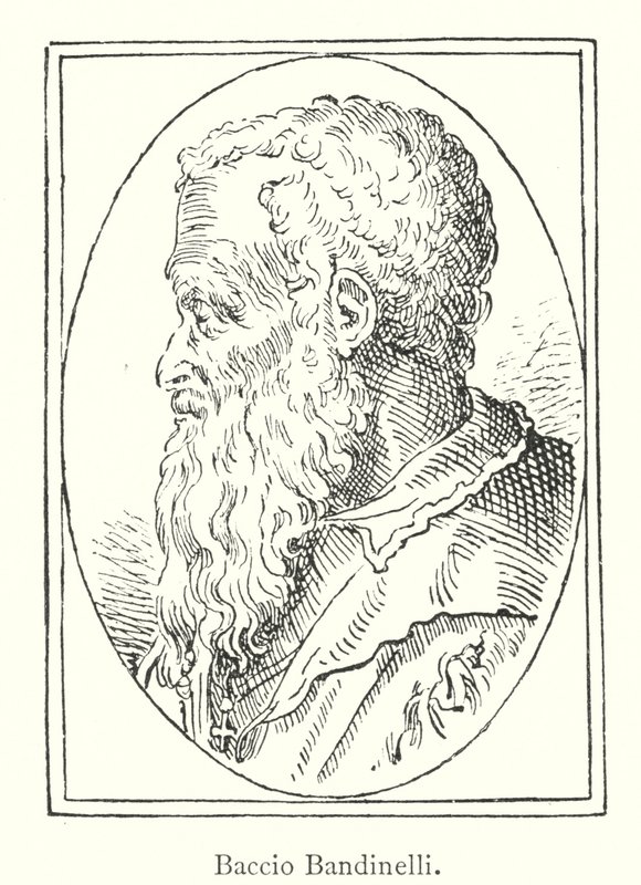 Baccio Bandinelli (gravyr) av Italian School