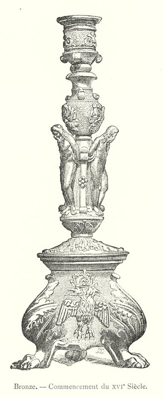 Brons, början av 1600-talet (gravyr) av Italian School