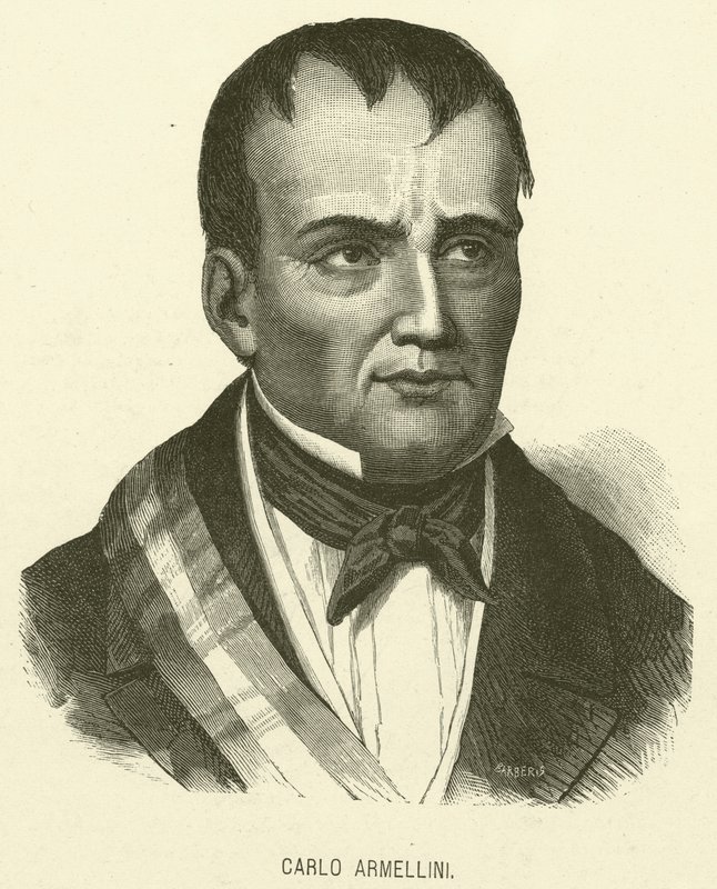 Carlo Armellini (gravyr) av Italian School