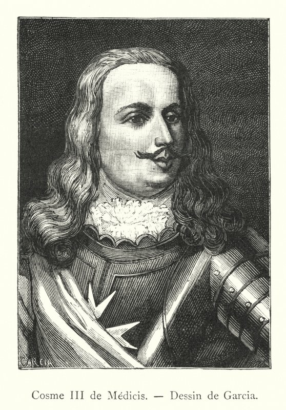 Cosme III de Medici, Dessin de Garcia (gravyr) av Italian School