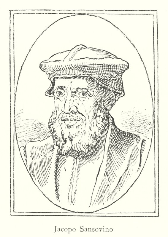 Jacopo Sansovino (gravyr) av Italian School