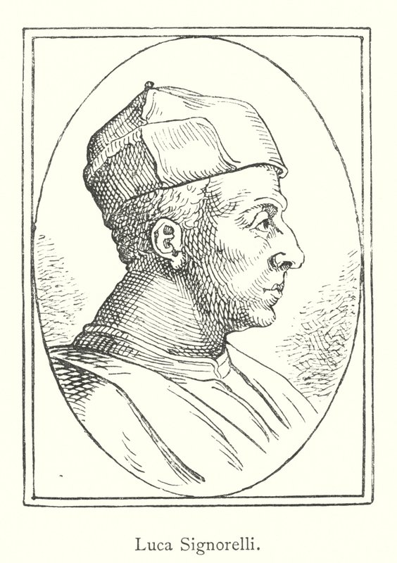 Luca Signorelli (gravyr) av Italian School