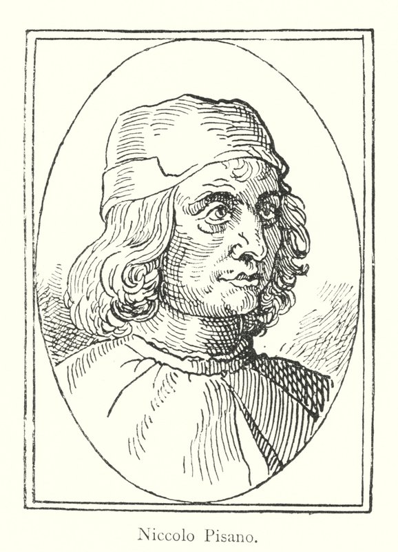 Niccolo Pisano (gravyr) av Italian School