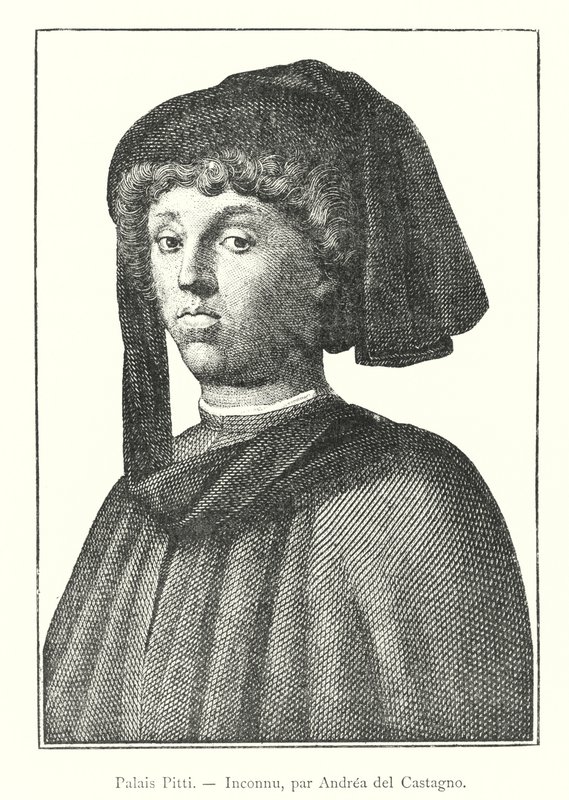 Palais Pitti, Inconnu / av Andrea del Castagno (gravyr) av Italian School