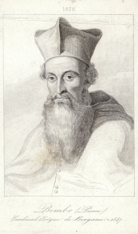 Porträtt av Pietro Bembo av Italian School