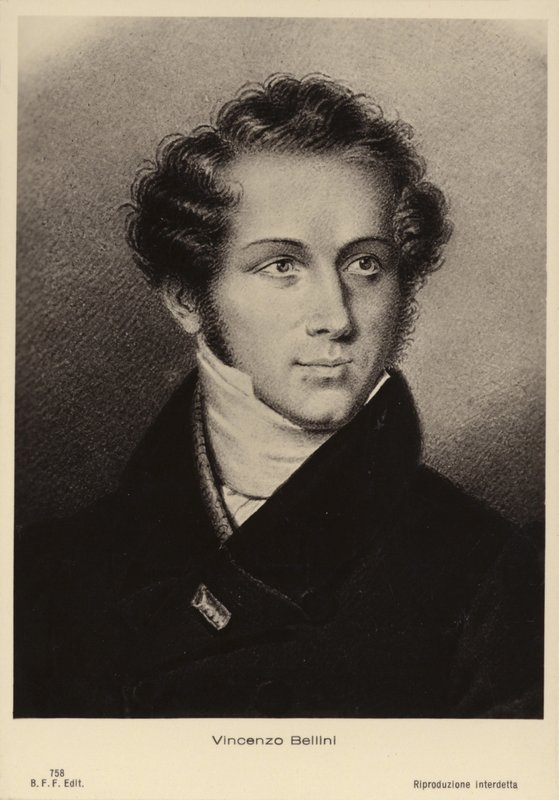 Vincenzo Bellini, italiensk operakompositör (1801-1835) av Italian School
