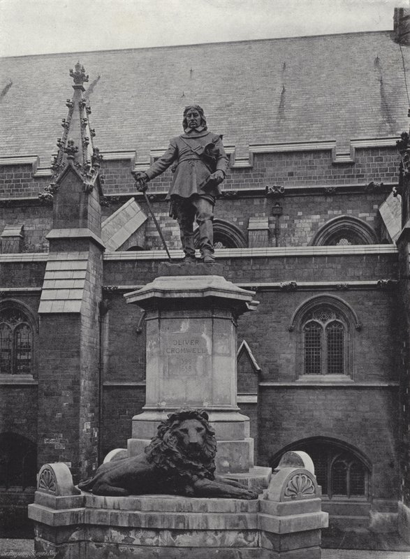 Staty av Cromwell av J. Benjamin Stone