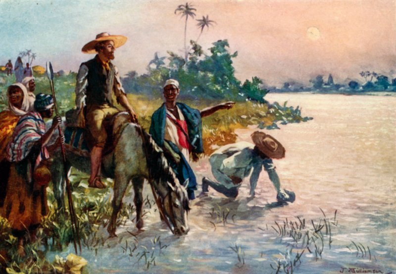 Mungo Park, Le mauaina o le fatu Niger av J. Williamson