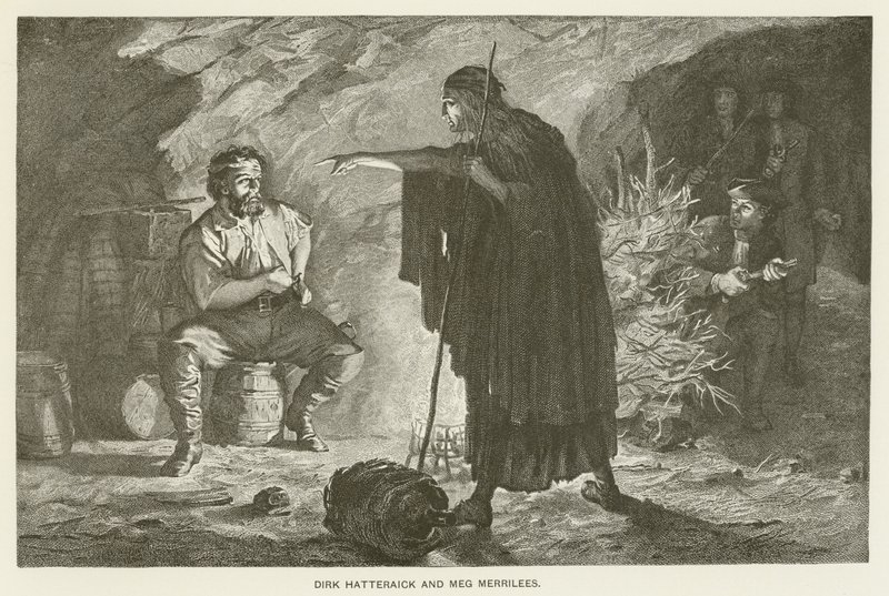 Dirk Hatteraick och Meg Merrilees av J.B. MacDonald